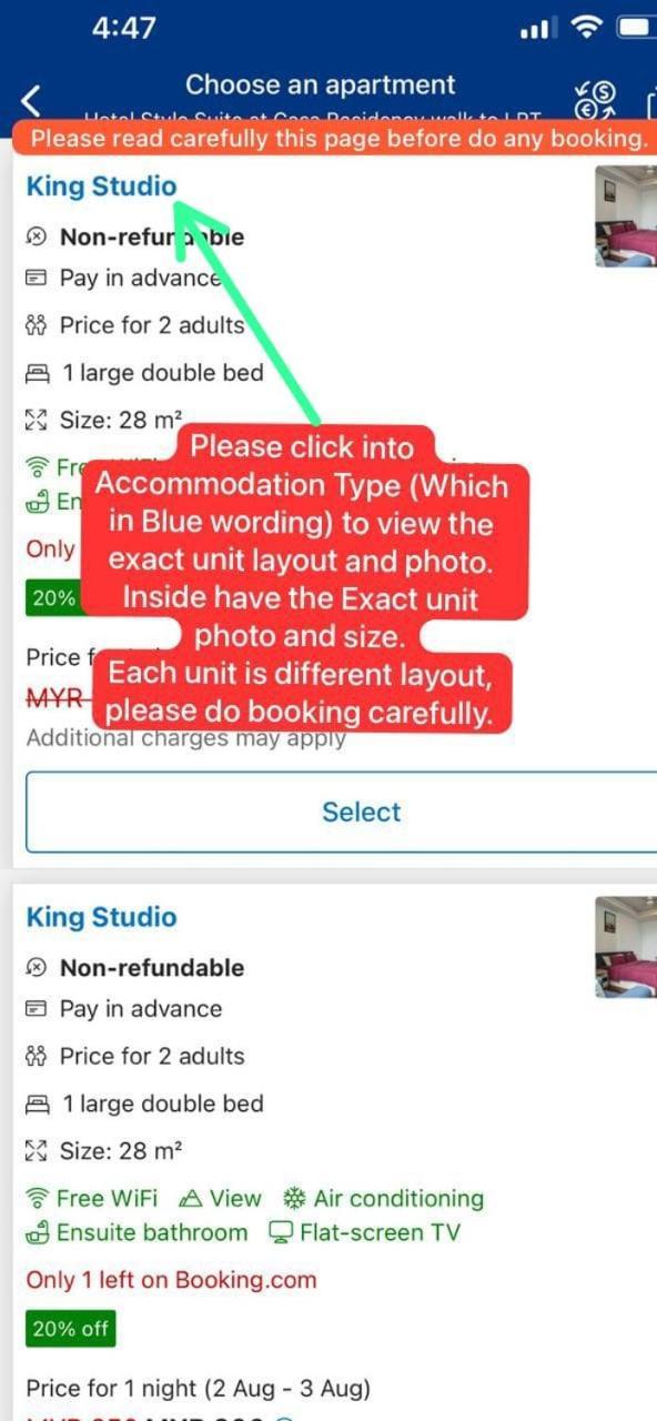 Couple Suite At Casa Residency 5 Mins Walk To Lrt, Jalan Alor & Bukit Bintang Kuala Lumpur Exterior photo